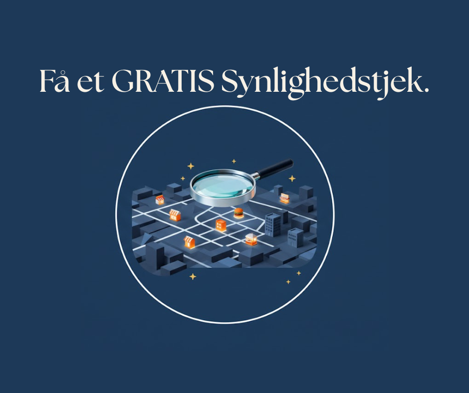 Få et gratis synlighedstjek af din virksomhed på Google - OptiCore Marketing